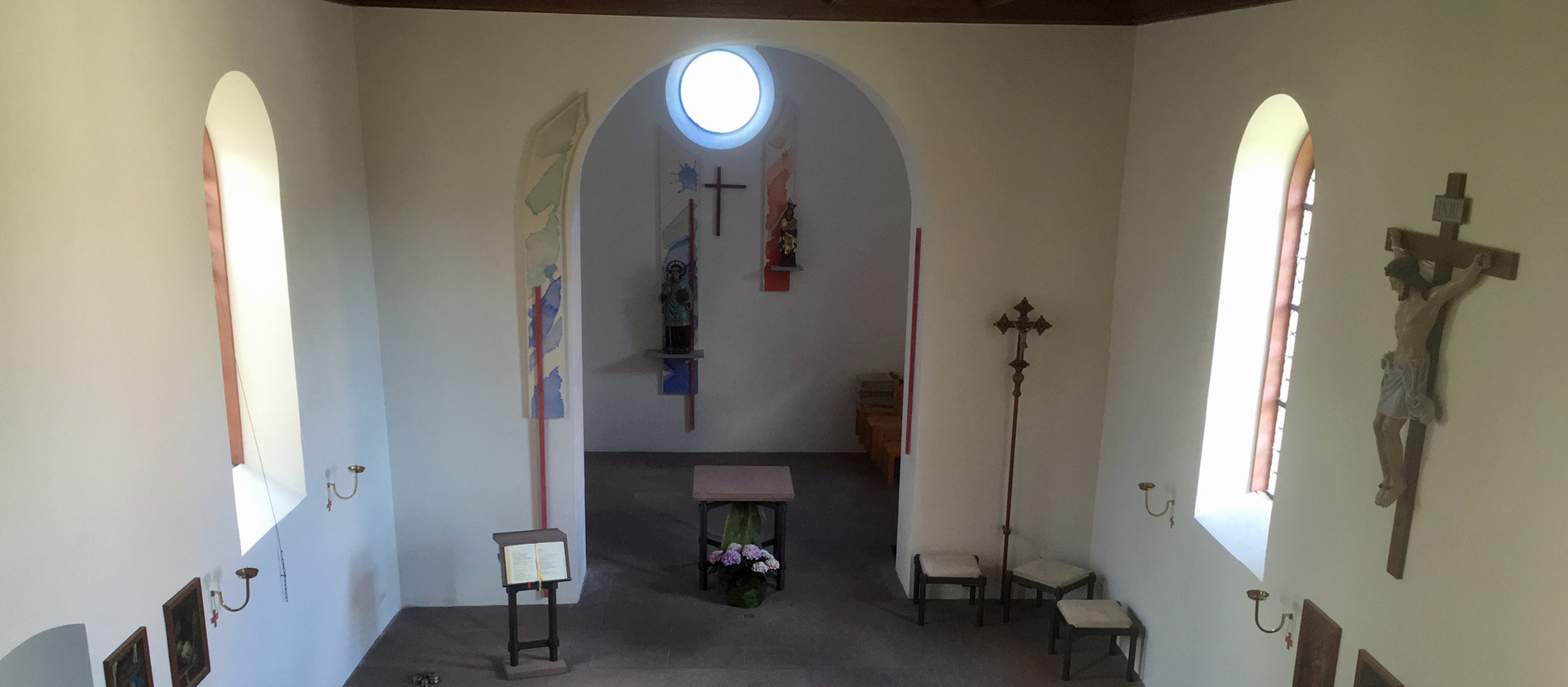 Die fertig renovierte Kirche