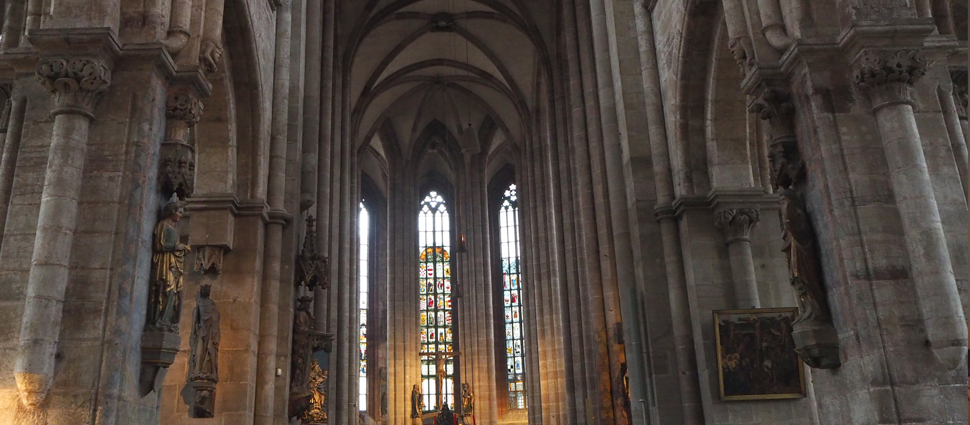 Die Kirche St. Sebald in Nürnberg.