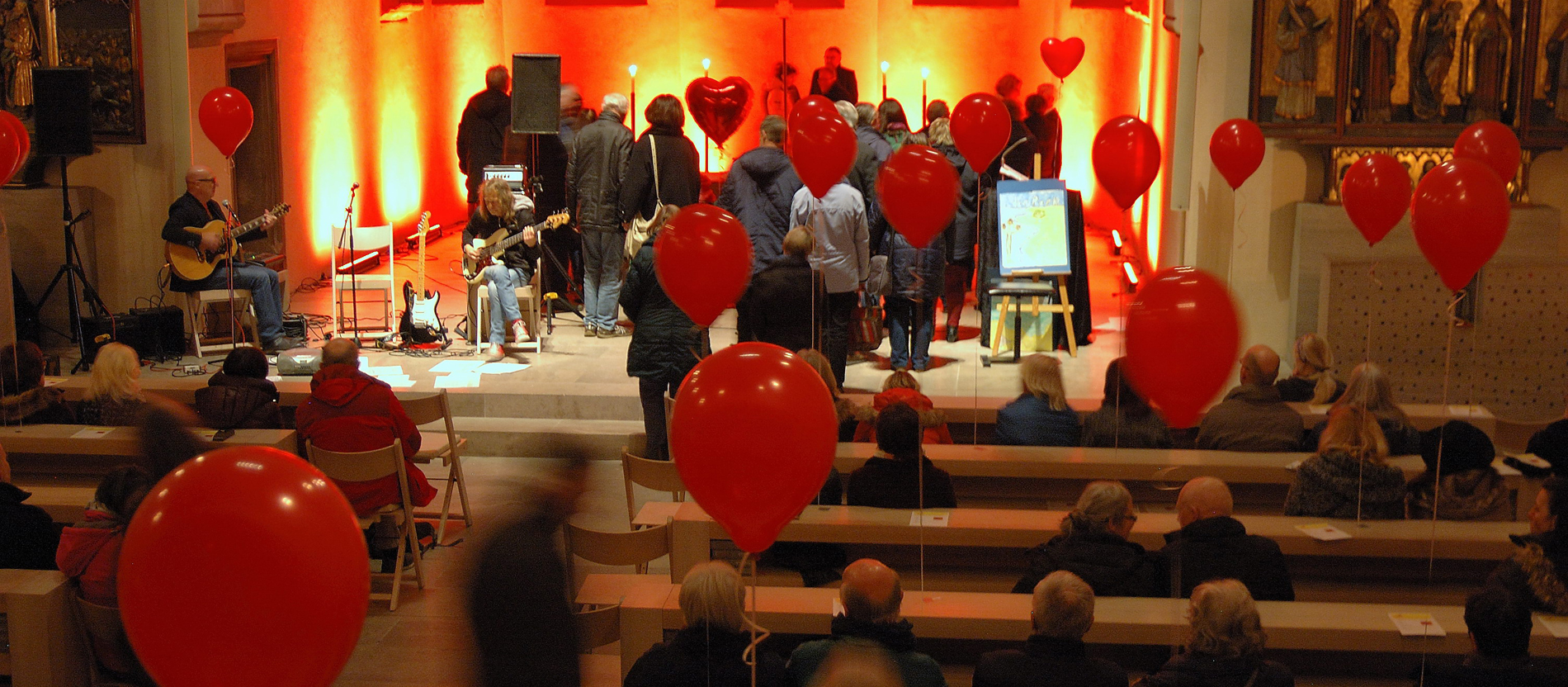 Valentinsgottesdienst in der Offenen Kirche St. Klara Nürnberg
