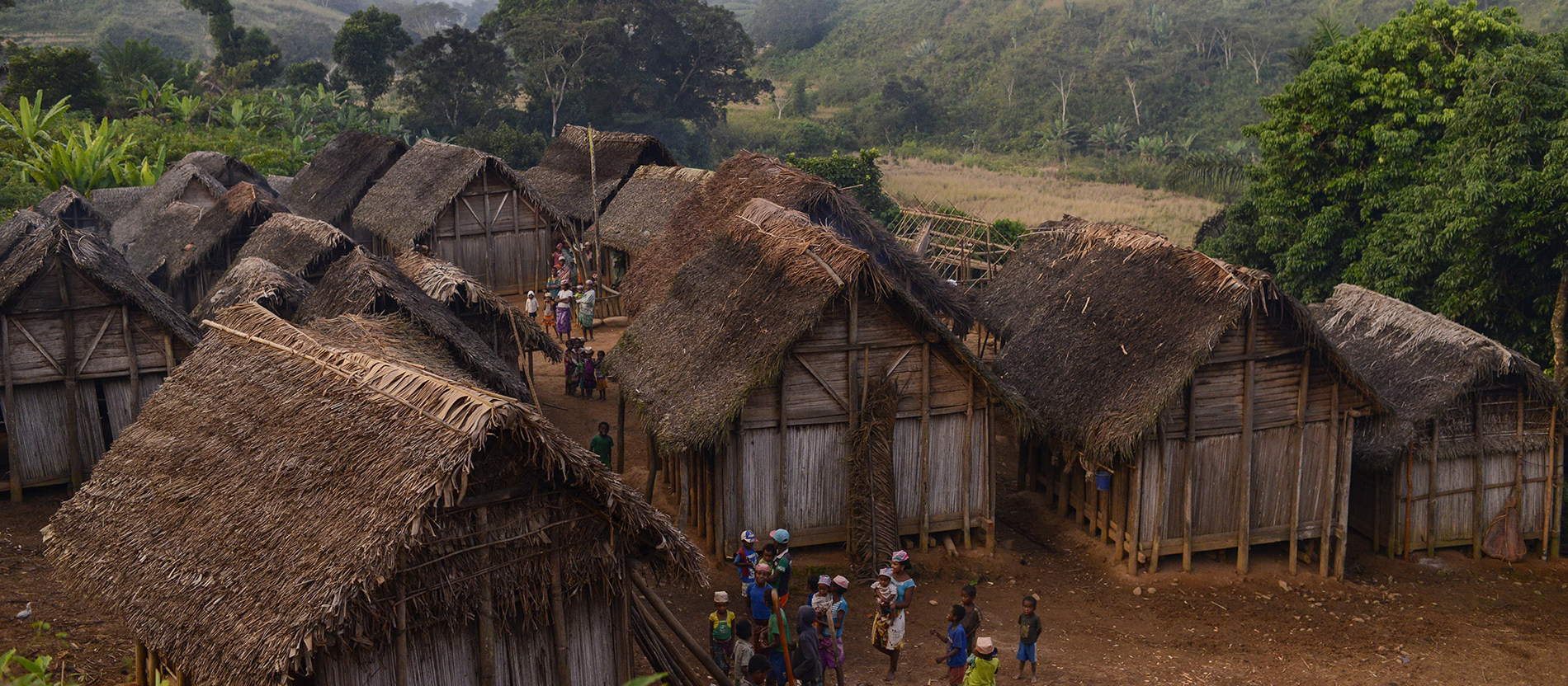 Ein Dorf auf Madagaskar