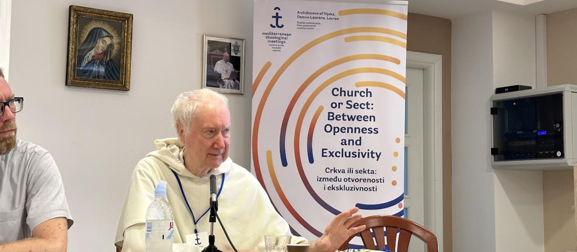 Timothy Radcliffe beim Mittelmeer-Theologentreffen