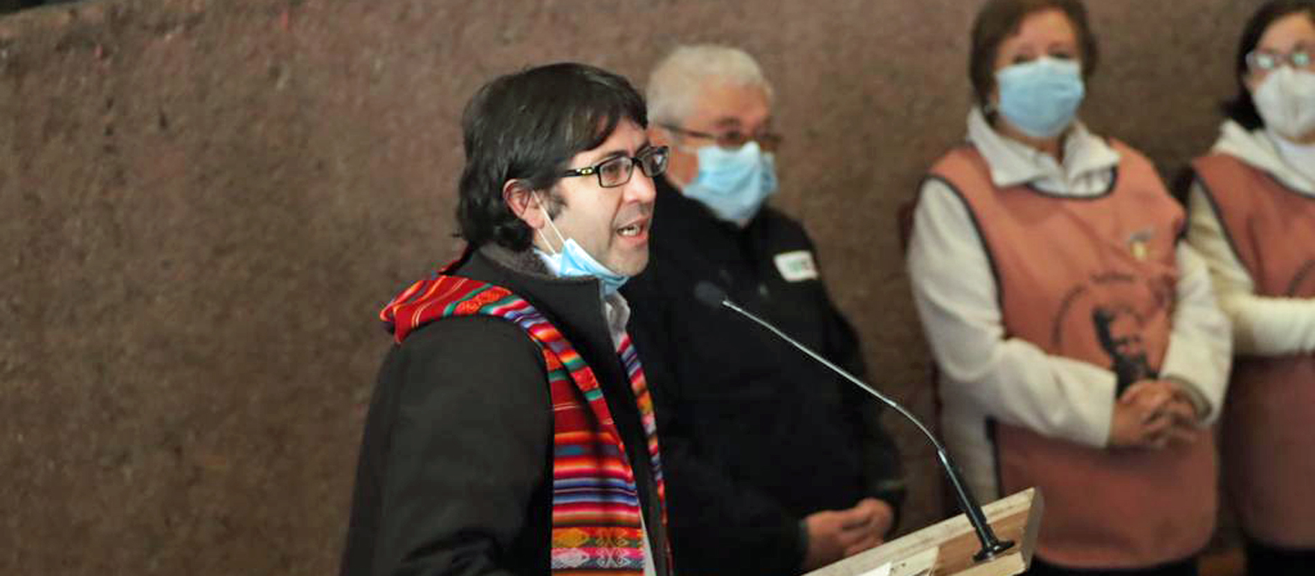 Der chilenische Priester Nicolás Viel