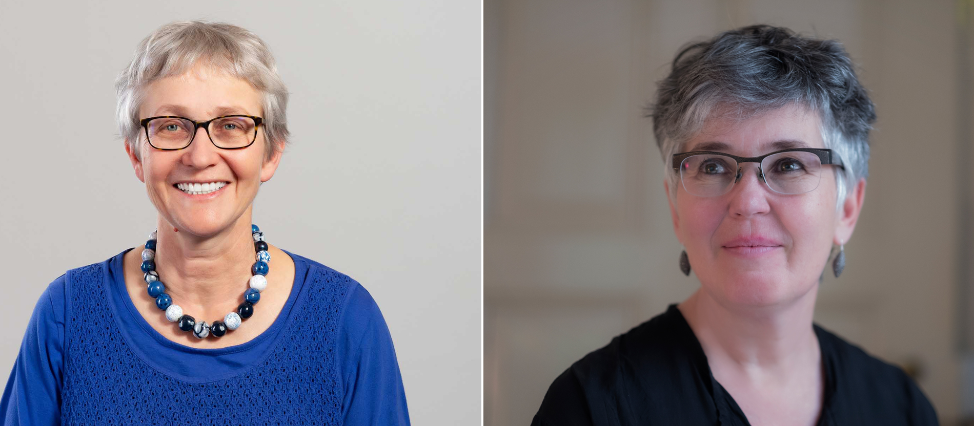 Vroni Peterhans und Monika Hungerbühler.
