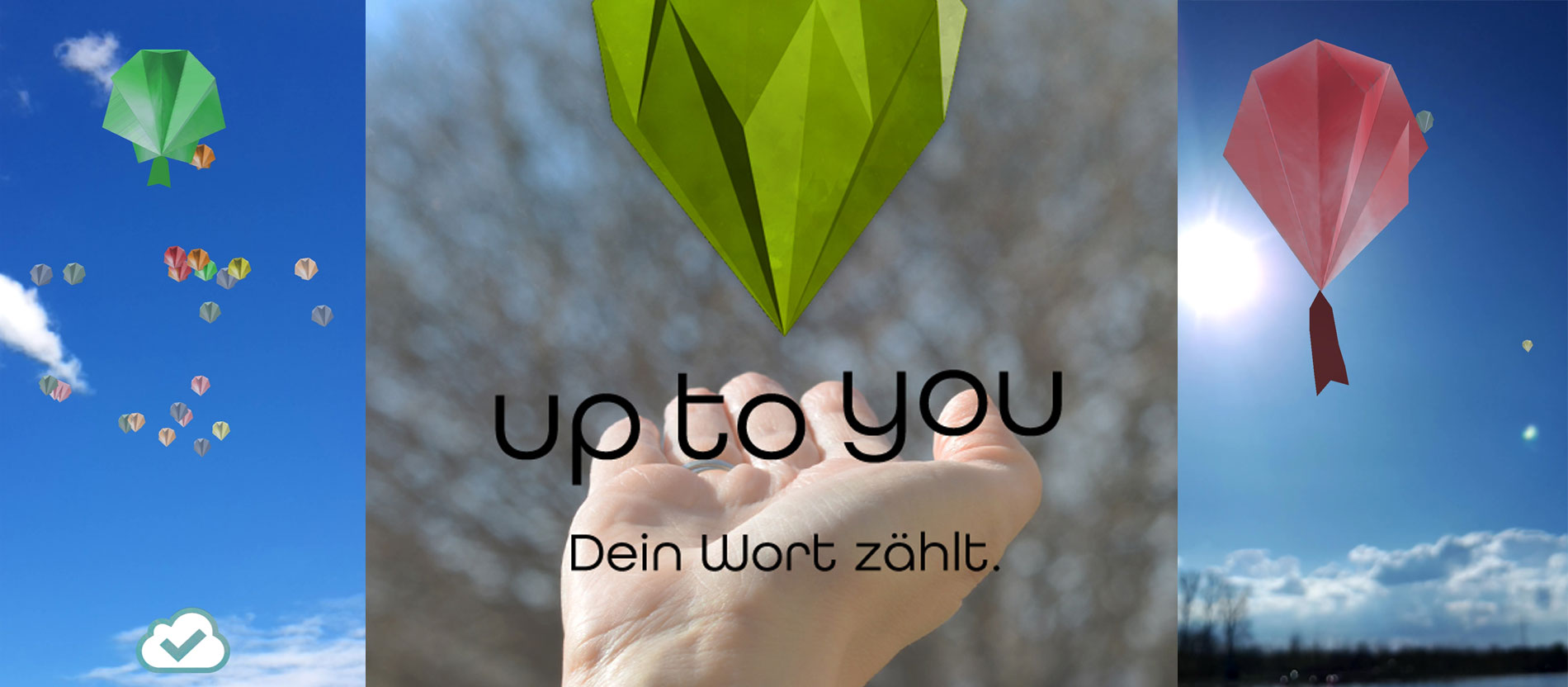 Screenshots aus der App 