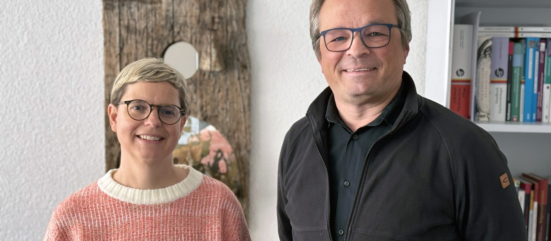Silke Winkler und  André Böhning im Portrait